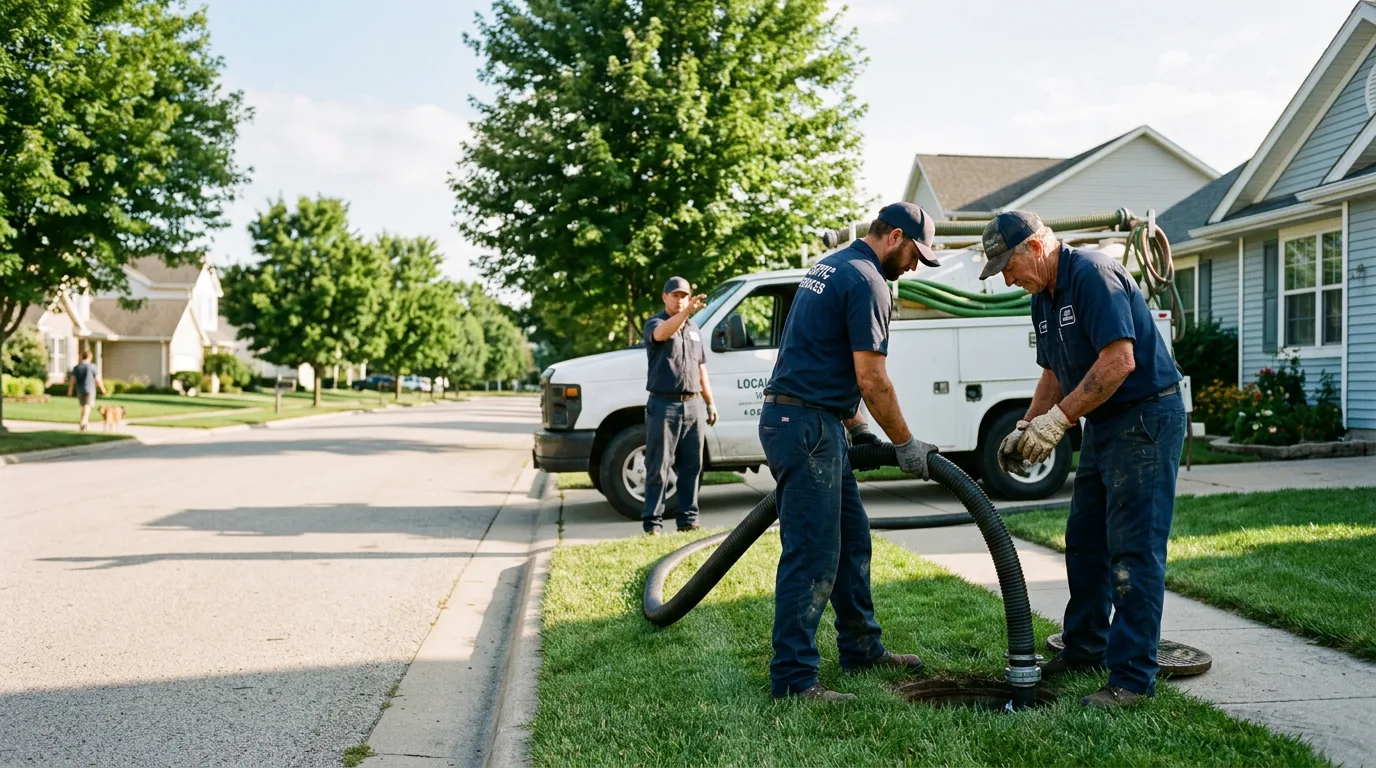 Septic Tank Cleaning in Pine Grove, PA